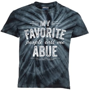 My Favorite People Call Me Abue Kids Tie-Dye T-Shirt