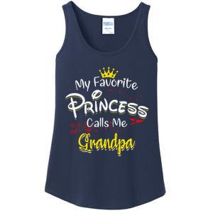 My Favorite Princess Calls Me Grandpa Ladies Essential Tank