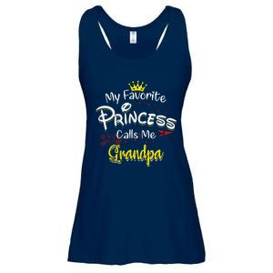 My Favorite Princess Calls Me Grandpa Ladies Essential Flowy Tank