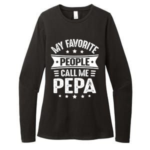 My Favorite People Call Me Pepa Womens CVC Long Sleeve Shirt