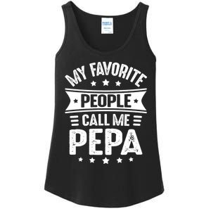 My Favorite People Call Me Pepa Ladies Essential Tank