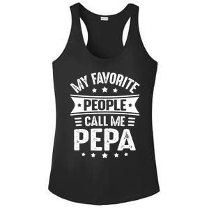 My Favorite People Call Me Pepa Ladies PosiCharge Competitor Racerback Tank