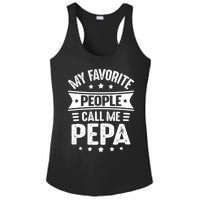 My Favorite People Call Me Pepa Ladies PosiCharge Competitor Racerback Tank