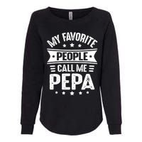 My Favorite People Call Me Pepa Womens California Wash Sweatshirt