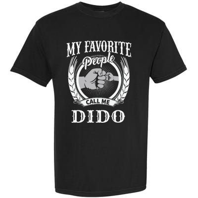 My Favorite People Call Me Dido Fist Bump Ukrainian Grandpa Garment-Dyed Heavyweight T-Shirt