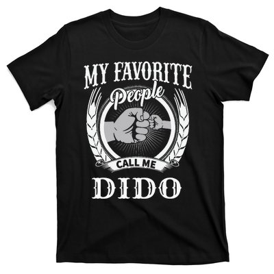 My Favorite People Call Me Dido Fist Bump Ukrainian Grandpa T-Shirt