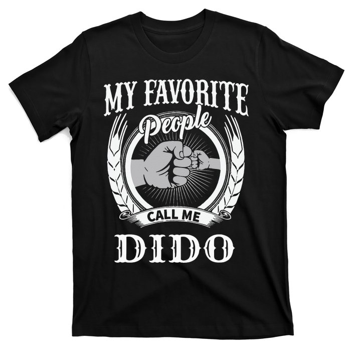 My Favorite People Call Me Dido Fist Bump Ukrainian Grandpa T-Shirt