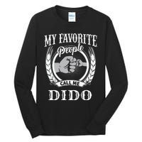 My Favorite People Call Me Dido Fist Bump Ukrainian Grandpa Tall Long Sleeve T-Shirt