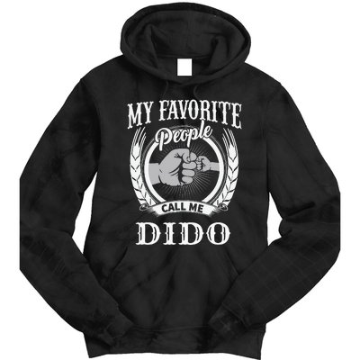 My Favorite People Call Me Dido Fist Bump Ukrainian Grandpa Tie Dye Hoodie