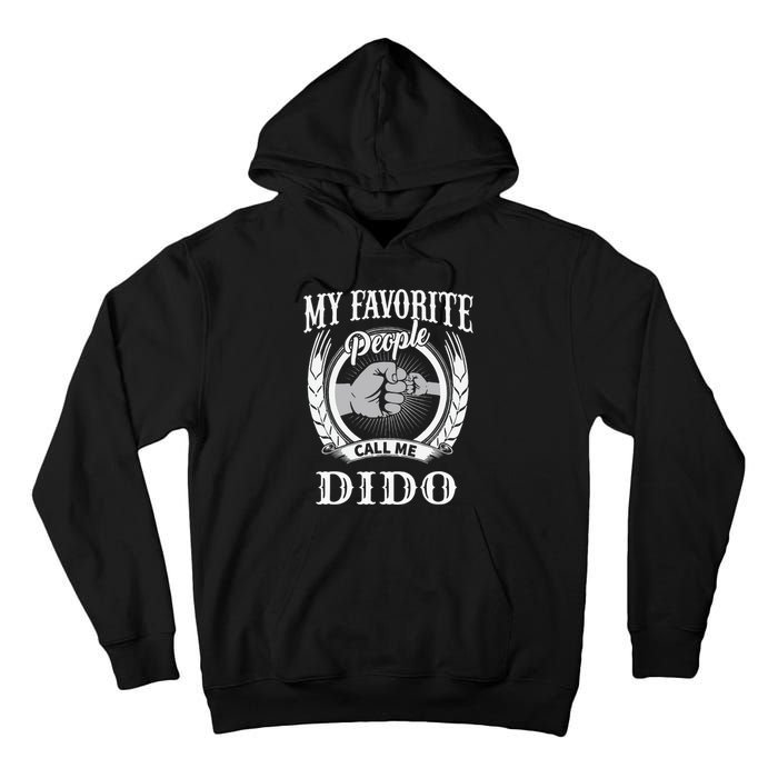 My Favorite People Call Me Dido Fist Bump Ukrainian Grandpa Tall Hoodie