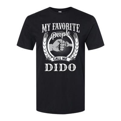 My Favorite People Call Me Dido Fist Bump Ukrainian Grandpa Softstyle CVC T-Shirt