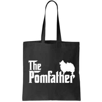 Mens Funny Pomeranian Father Dad The Pom Father Dog Lover Bag