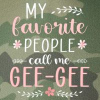 My Favorite People Call Me Geegee Legacy Tie Dye Trucker Hat