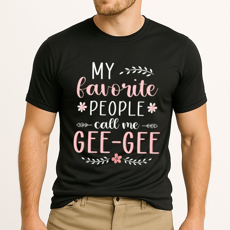 My Favorite People Call Me Geegee Performance Shirt