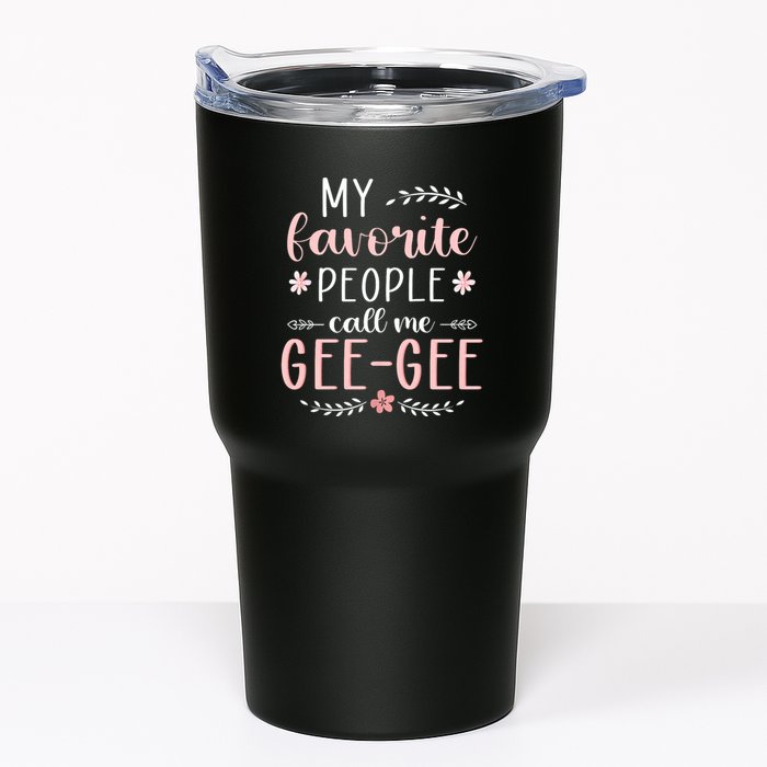 My Favorite People Call Me Geegee Tumbler