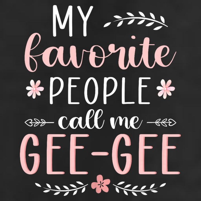 My Favorite People Call Me Geegee Golf Towel