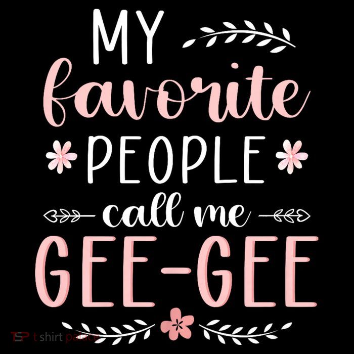 My Favorite People Call Me Geegee Wool Snapback Cap