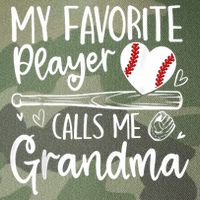 My Favorite Player Calls Me Grandma Baseball Heart Legacy Tie Dye Trucker Hat