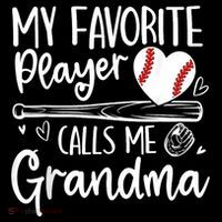 My Favorite Player Calls Me Grandma Baseball Heart Wool Snapback Cap