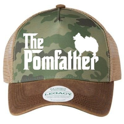 Mens Funny Pomeranian Father Dad The Pom Father Dog Lover TShirt Legacy Tie Dye Trucker Hat