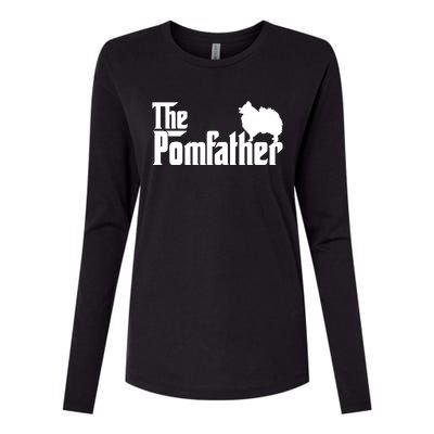 Mens Funny Pomeranian Father Dad The Pom Father Dog Lover TShirt Womens Cotton Relaxed Long Sleeve T-Shirt