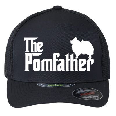 Mens Funny Pomeranian Father Dad The Pom Father Dog Lover TShirt Flexfit Unipanel Trucker Cap