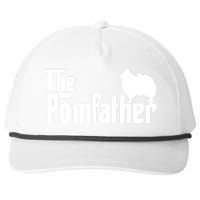 Mens Funny Pomeranian Father Dad The Pom Father Dog Lover TShirt Snapback Five-Panel Rope Hat