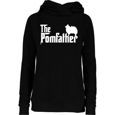 Mens Funny Pomeranian Father Dad The Pom Father Dog Lover TShirt Womens Funnel Neck Pullover Hood