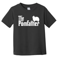 Mens Funny Pomeranian Father Dad The Pom Father Dog Lover TShirt Toddler T-Shirt