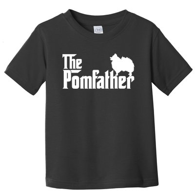 Mens Funny Pomeranian Father Dad The Pom Father Dog Lover TShirt Toddler T-Shirt