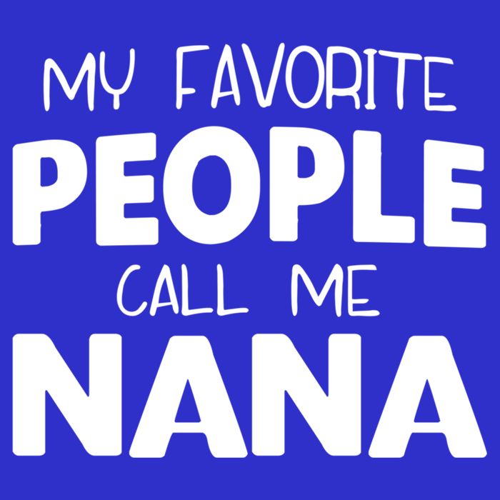 My Favorite People Call Me Nana Funny Gift 16 in Basic Backpack