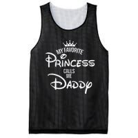 My Favorite Princess Calls Me Daddy Mesh Reversible Basketball Jersey Tank