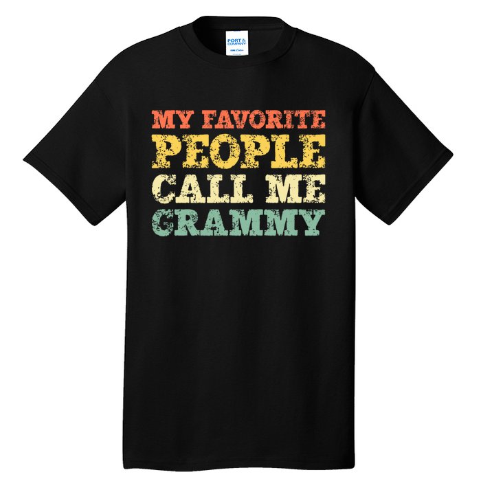 My Favorite People Call Me Grammy Tall T-Shirt