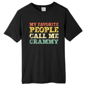 My Favorite People Call Me Grammy Tall Fusion ChromaSoft Performance T-Shirt