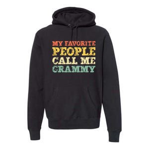 My Favorite People Call Me Grammy Premium Hoodie