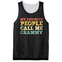 My Favorite People Call Me Grammy Mesh Reversible Basketball Jersey Tank