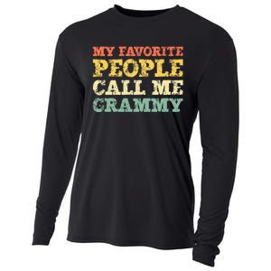 My Favorite People Call Me Grammy Cooling Performance Long Sleeve Crew