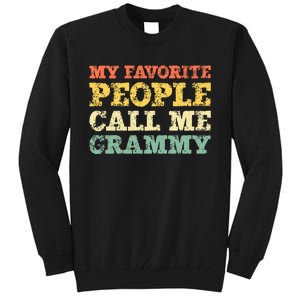 My Favorite People Call Me Grammy Tall Sweatshirt