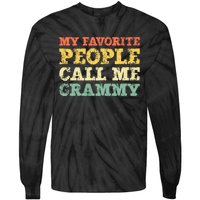 My Favorite People Call Me Grammy Tie-Dye Long Sleeve Shirt