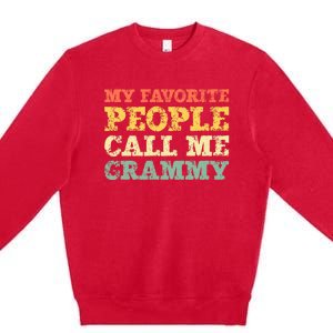 My Favorite People Call Me Grammy Premium Crewneck Sweatshirt