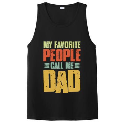 My Favorite People Call Me Dad Vintage PosiCharge Competitor Tank
