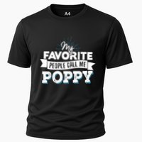 My Favorite People Call Me Poppy Cooling Performance Crew T-Shirt