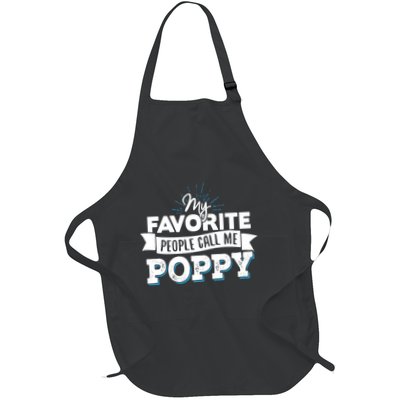 My Favorite People Call Me Poppy Apron