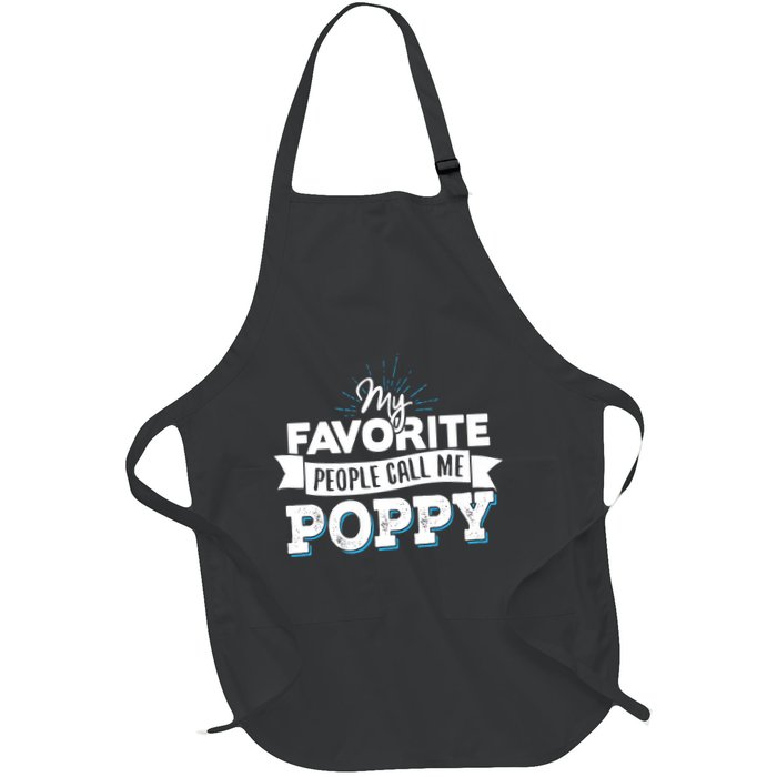 My Favorite People Call Me Poppy Apron