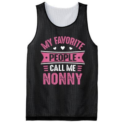 My Favorite People Call Me Nonny Mesh Reversible Basketball Jersey Tank