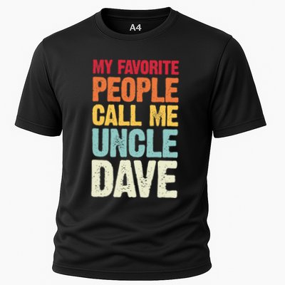 My Favorite People Call Me Uncle Dave Personalized Name Performance Shirt
