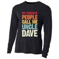 My Favorite People Call Me Uncle Dave Personalized Name Cooling Performance Long Sleeve Crew