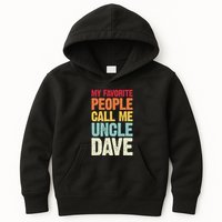 My Favorite People Call Me Uncle Dave Personalized Name Kids Hoodie