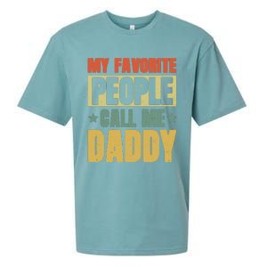 My Favorite People Call Me Daddy Sueded Cloud Jersey T-Shirt