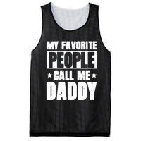 My Favorite People Call Me Daddy Mesh Reversible Basketball Jersey Tank